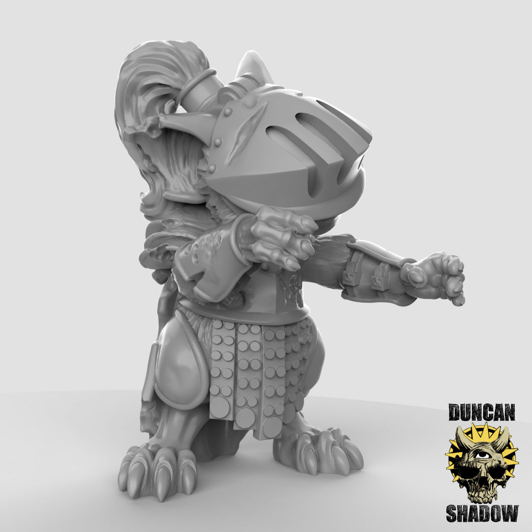 Mousle Folk Zombie Knights | Duncan Shadow | Compatible with Dungeons & Dragons and Pathfinder