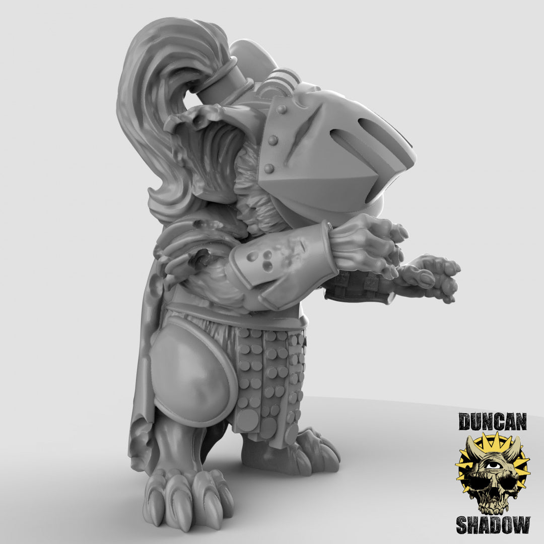 Mousle Folk Zombie Knights | Duncan Shadow | Compatible with Dungeons & Dragons and Pathfinder