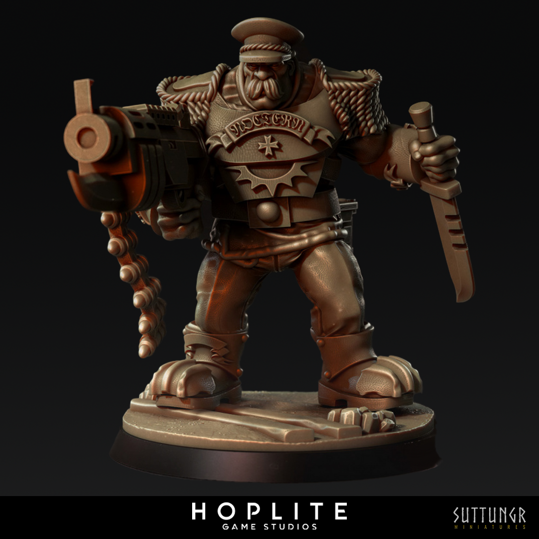 Ogre Bodyguard - Noctern Iron Guard - Suttungr Miniatures