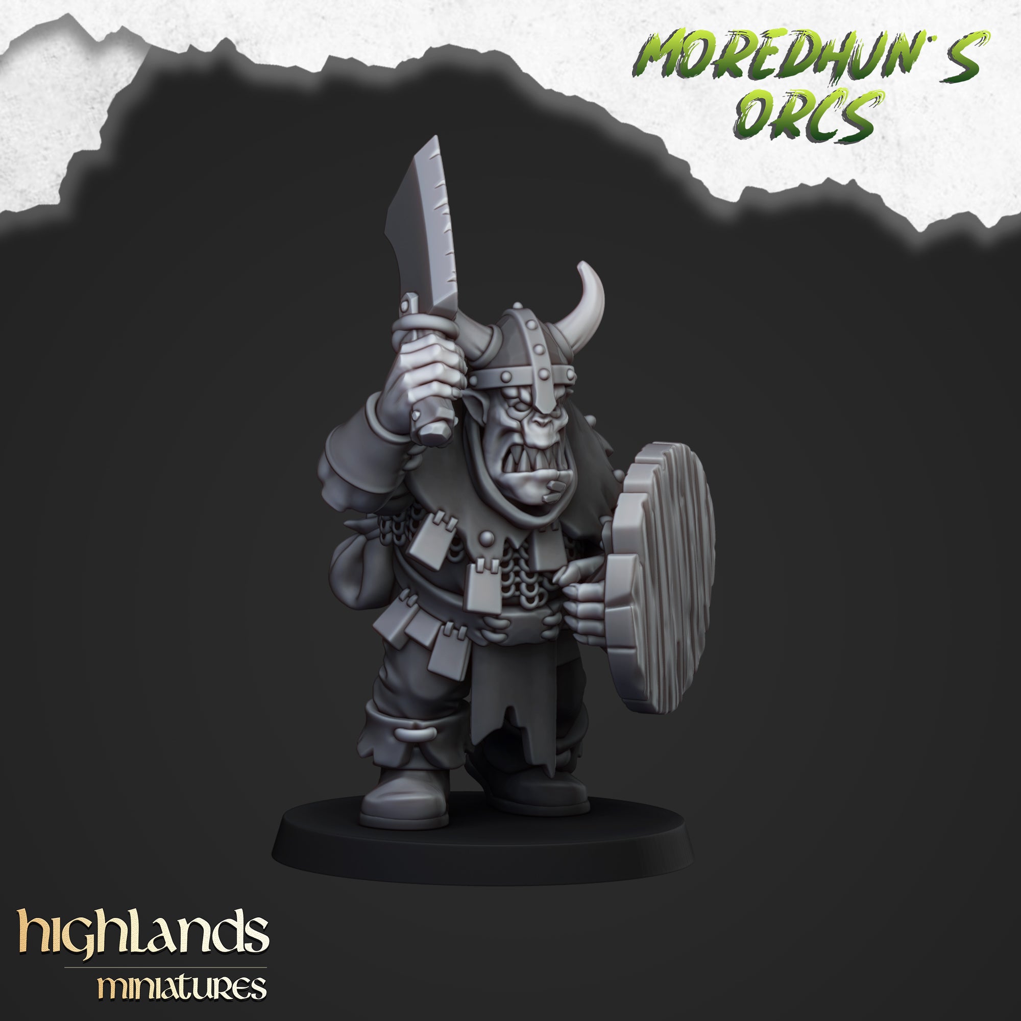 Ork-Krieger mit Handwaffen (x15) - Ork- und Goblinstämme | Highlands Miniatures