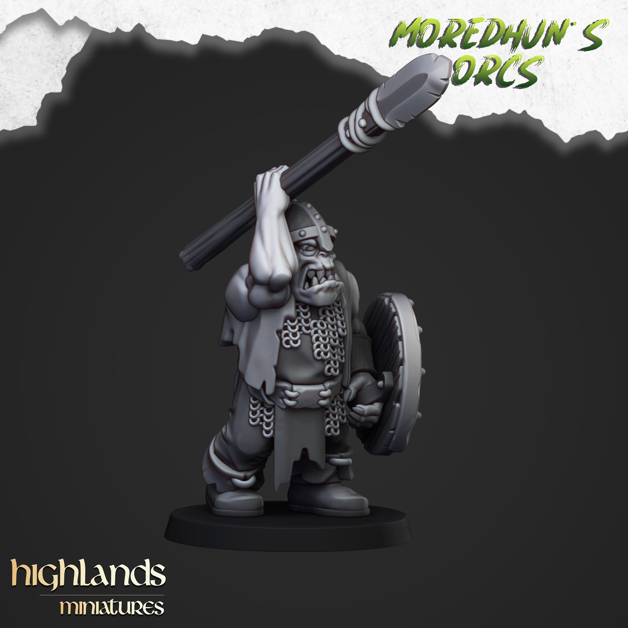Ork-Krieger mit Speeren (x15) - Ork- und Goblinstämme | Highlands Miniatures