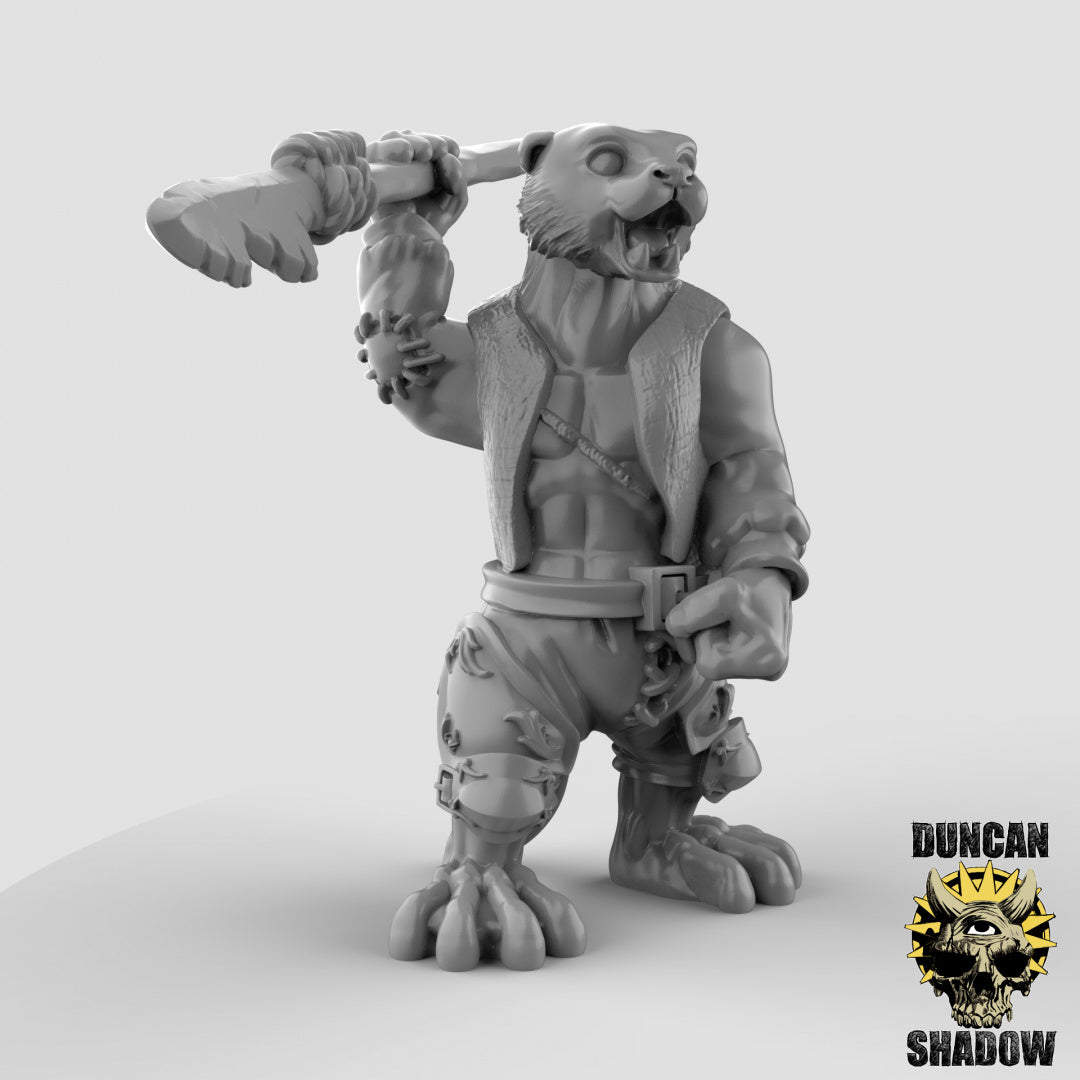 Otter Folk With Harpoons | Duncan Shadow | Compatible with Dungeons & Dragons and Pathfinder