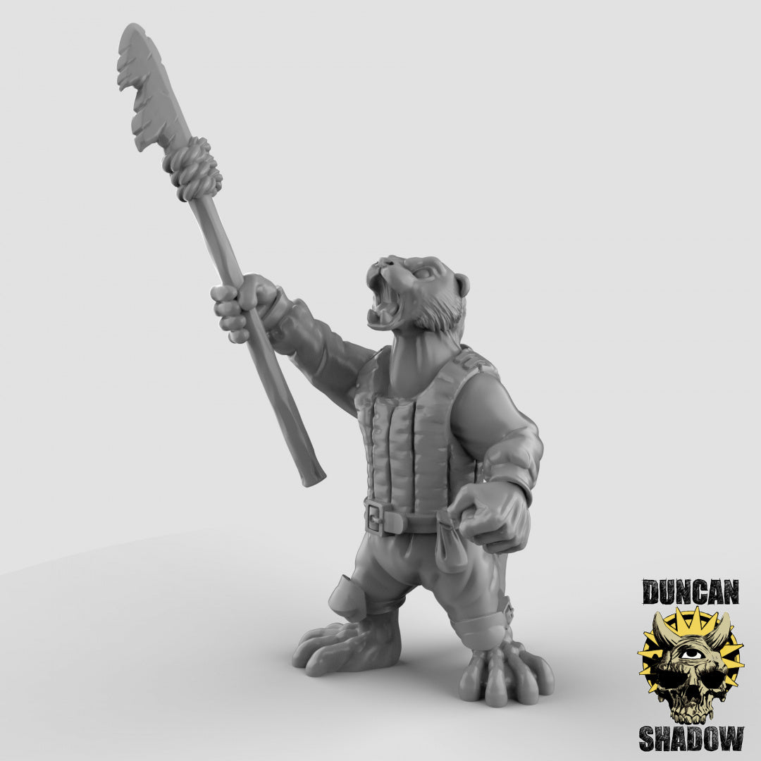 Nutria con arpones | Sombra de Duncan | Compatible con Dragones y Mazmorras y Pathfinder