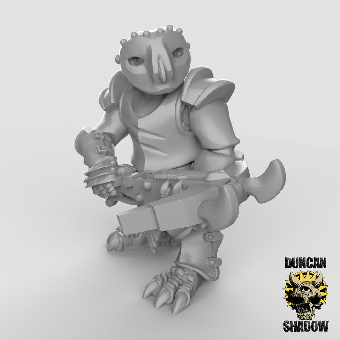 Owl Folk Armored With Crossbows | Duncan Shadow | Compatible with Dungeons & Dragons and Pathfinder