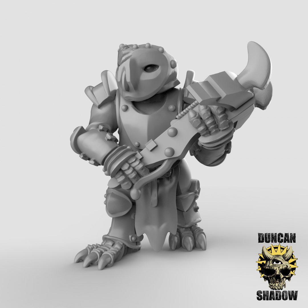 Owl Folk Armored With Crossbows | Duncan Shadow | Compatible with Dungeons & Dragons and Pathfinder