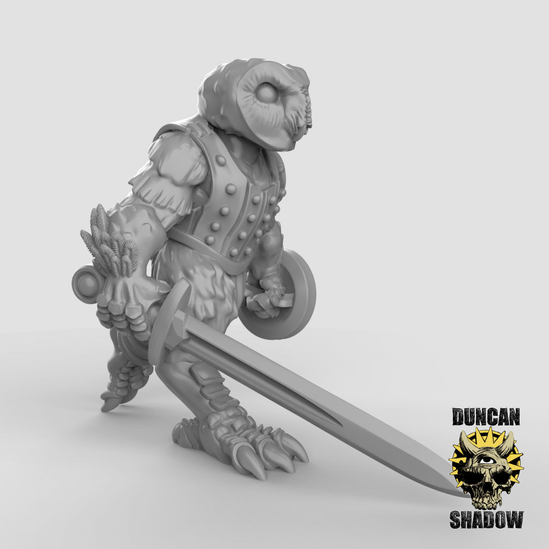 Owl Folk With Swords | Duncan Shadow | Compatible with Dungeons & Dragons and Pathfinder