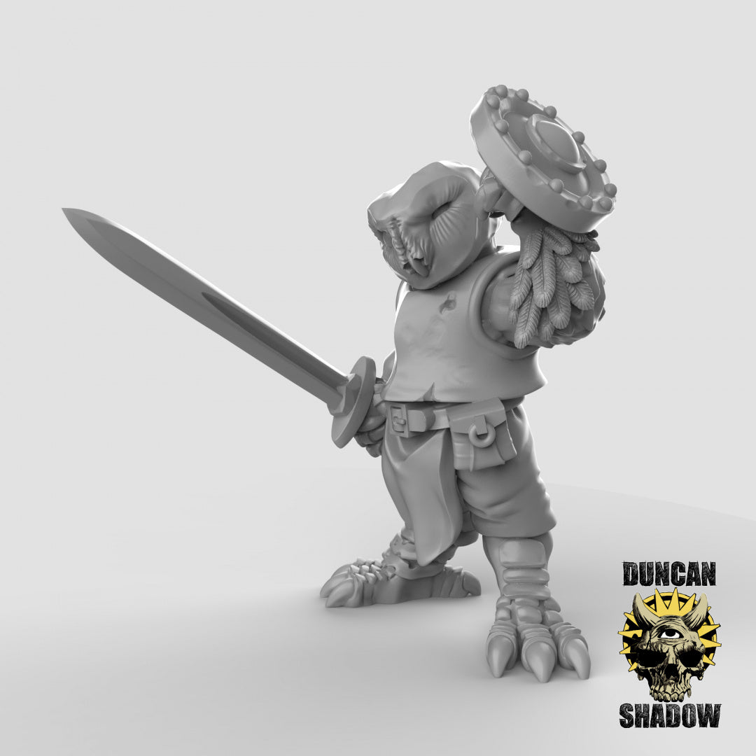 Owl Folk With Swords | Duncan Shadow | Compatible with Dungeons & Dragons and Pathfinder