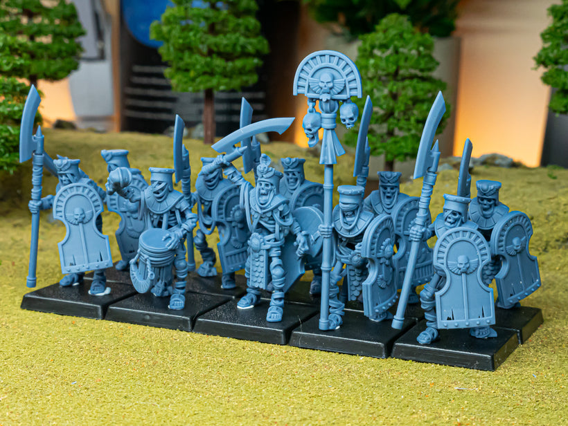 Ancient Guard with Halberds - Eternal Dynasties | Highlands Miniatures