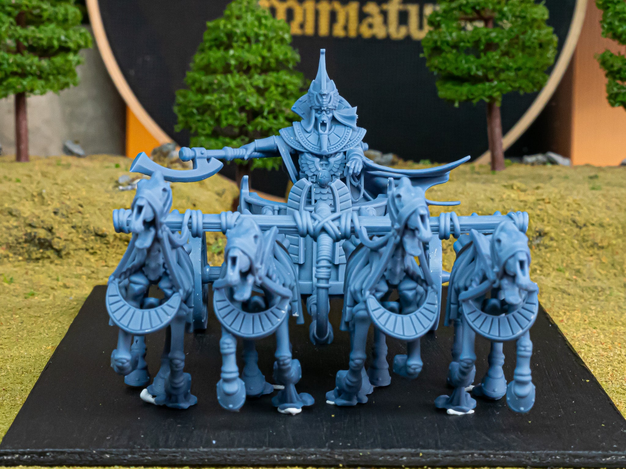 The Eternal Pharaoh Chariot - Eternal Dynasties | Highlands Miniatures