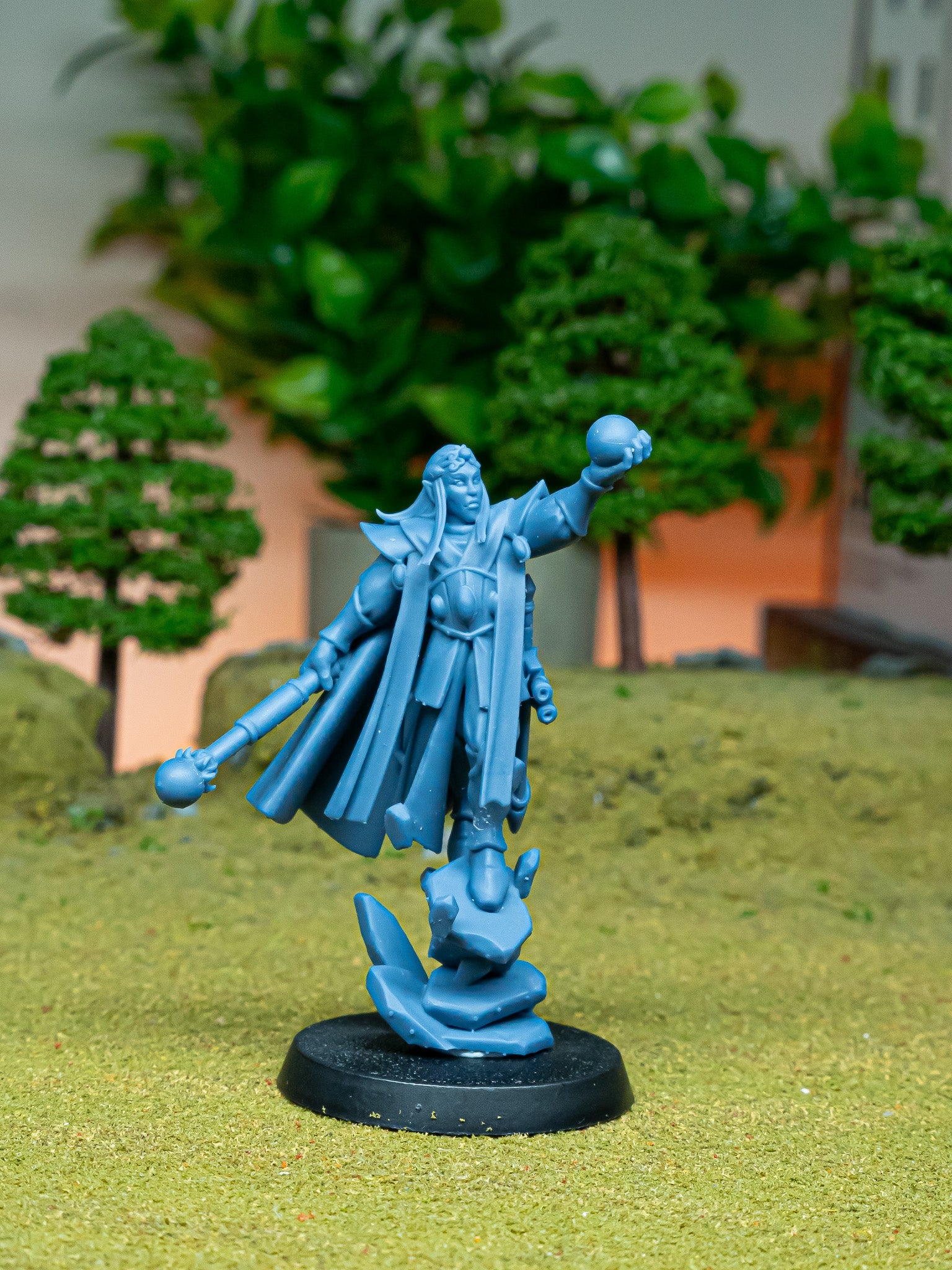 Aegean Elves Mage - Highlands Miniatures