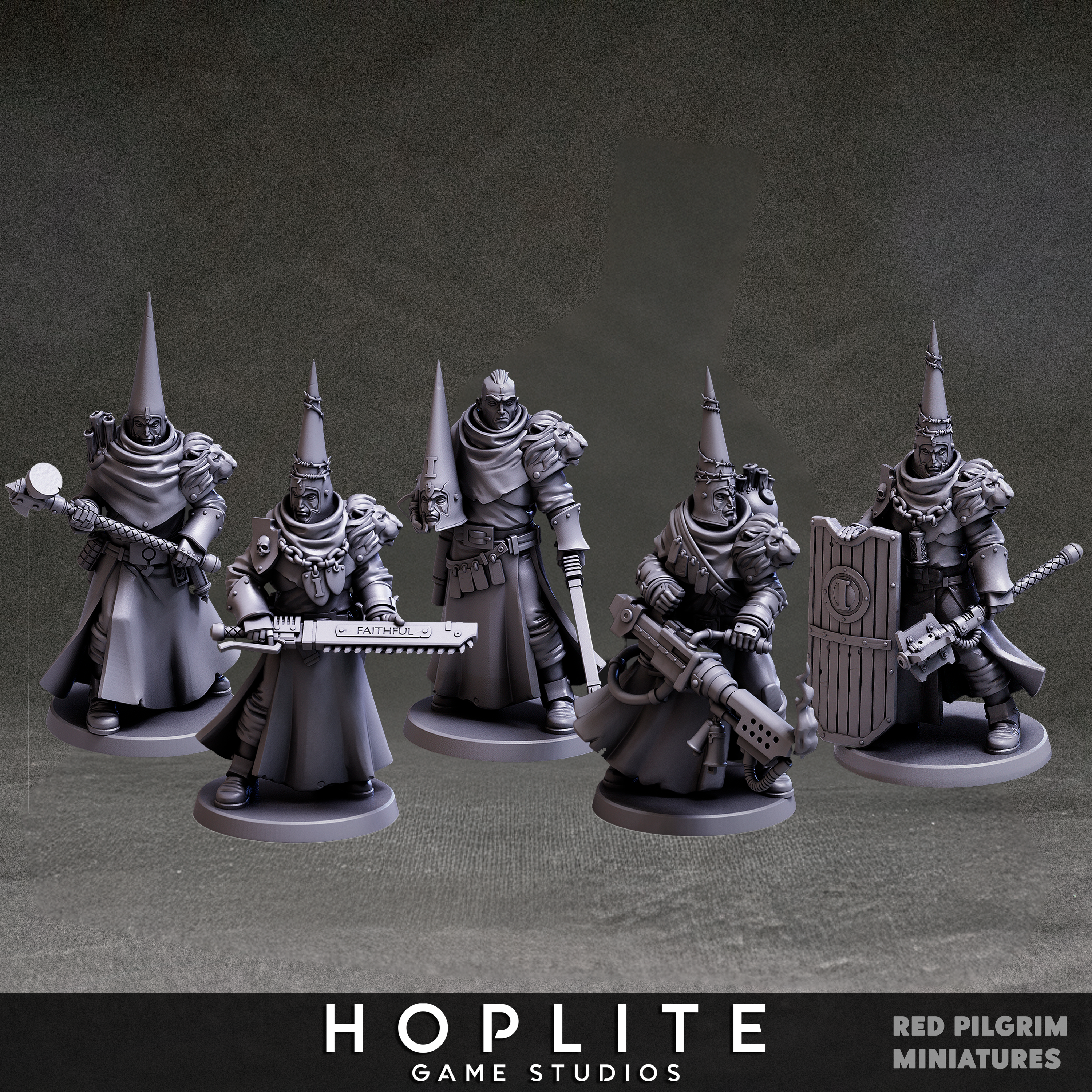 Penitents | Red Pilgrim Miniatures