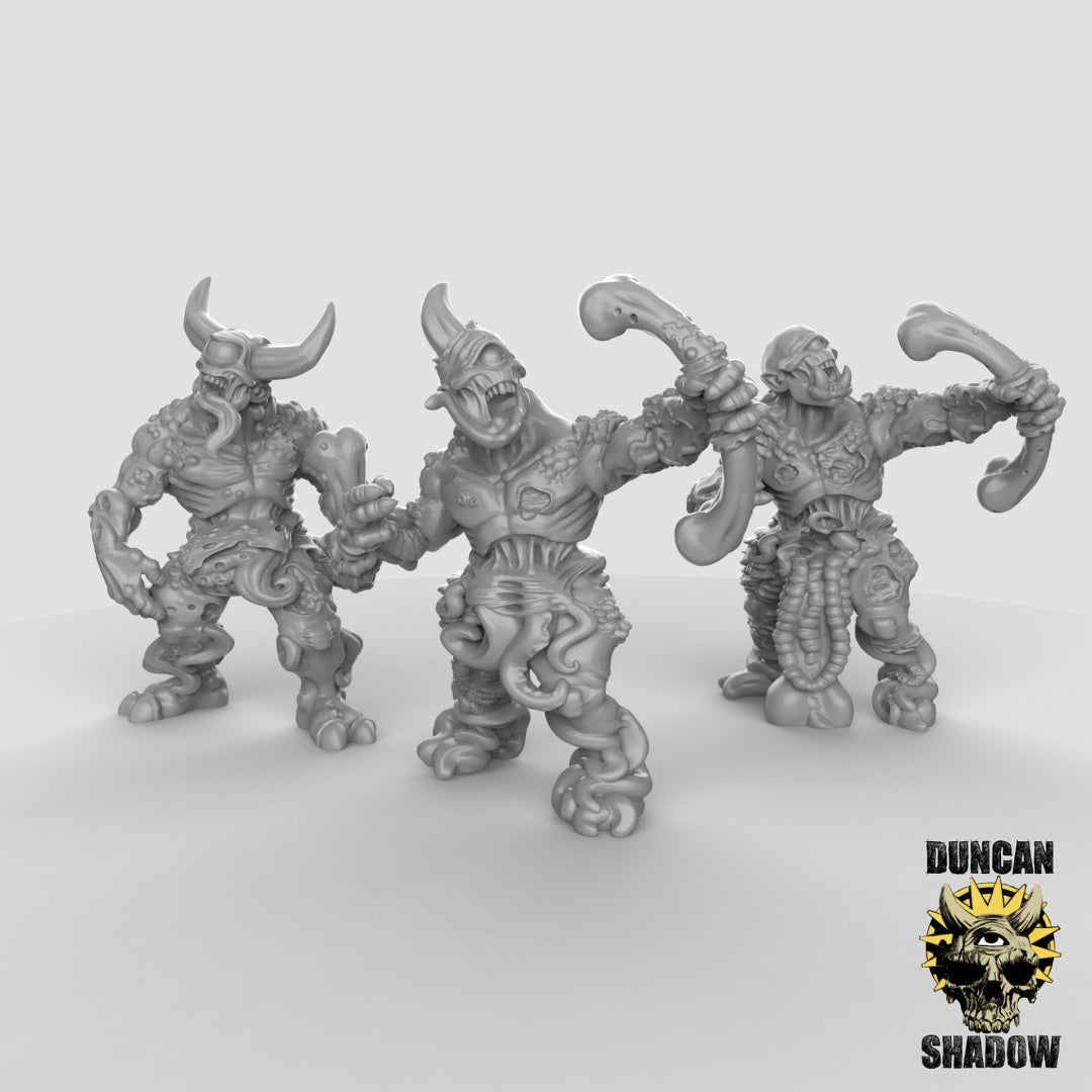 Plague Demons With Bows | Duncan Shadow | Compatible with Dungeons & Dragons and Pathfinder