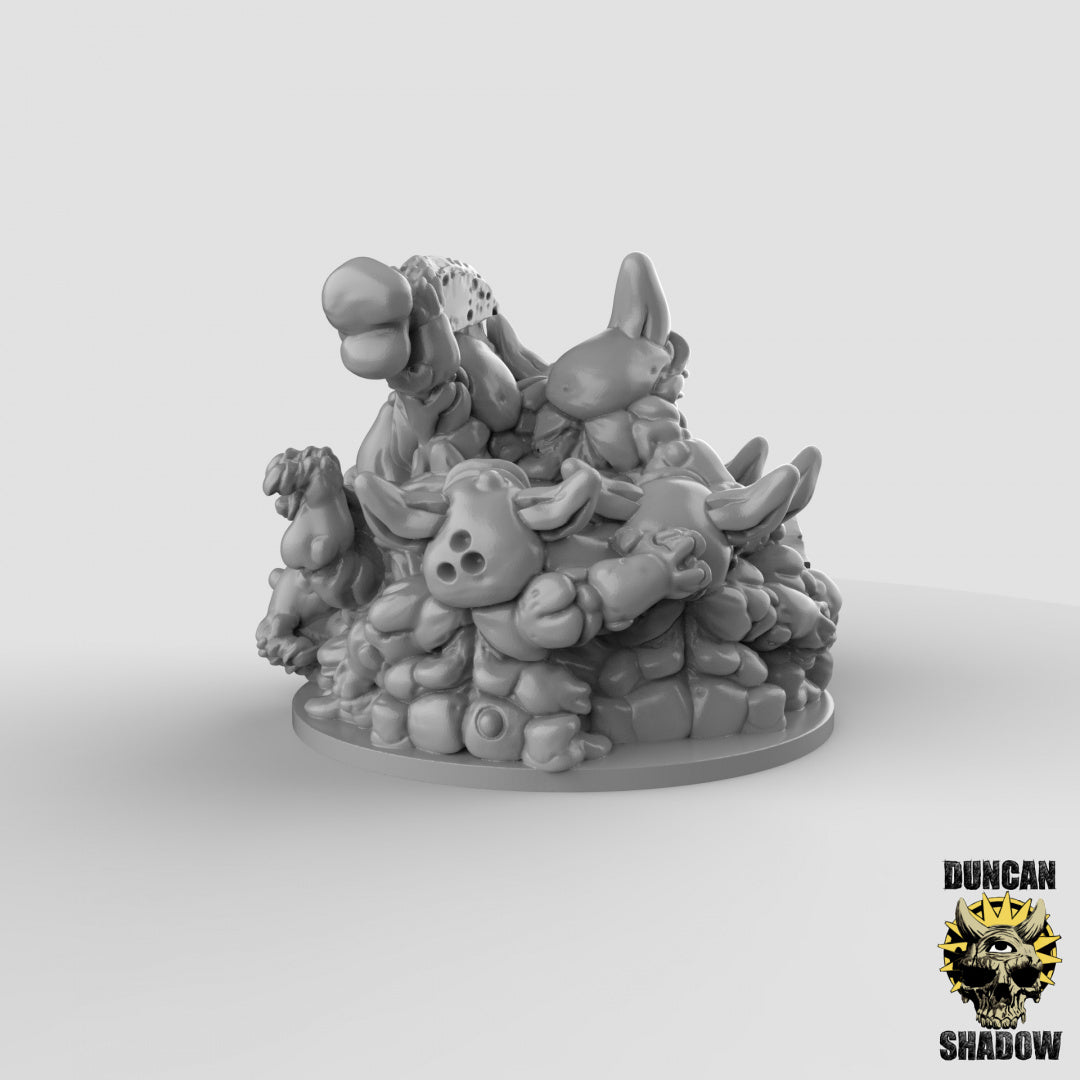 Plague Demon Swarm | Duncan Shadow | Compatible with Dungeons & Dragons and Pathfinder