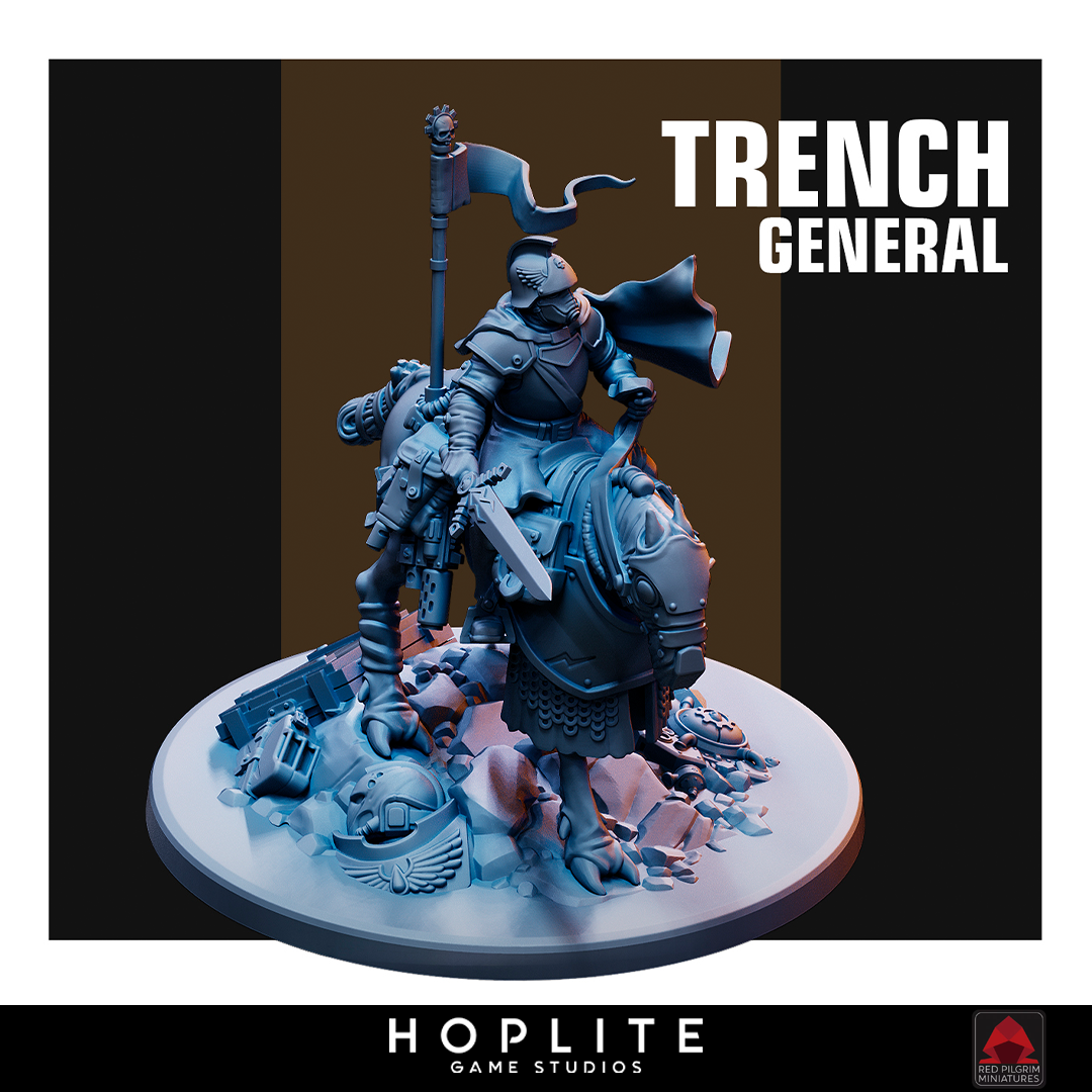 Trench General | Red Pilgrim Miniatures