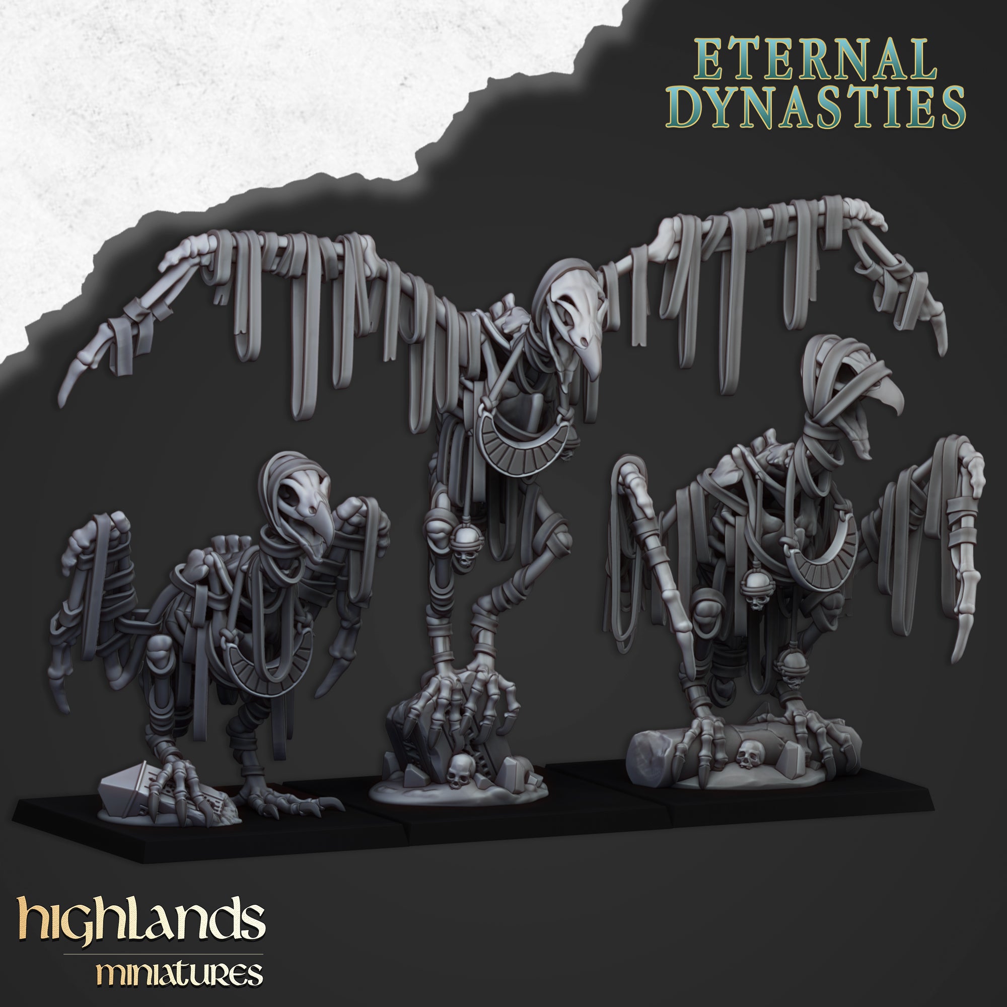 Buitres de arena - Eternal Dynasties | Highlands Miniatures