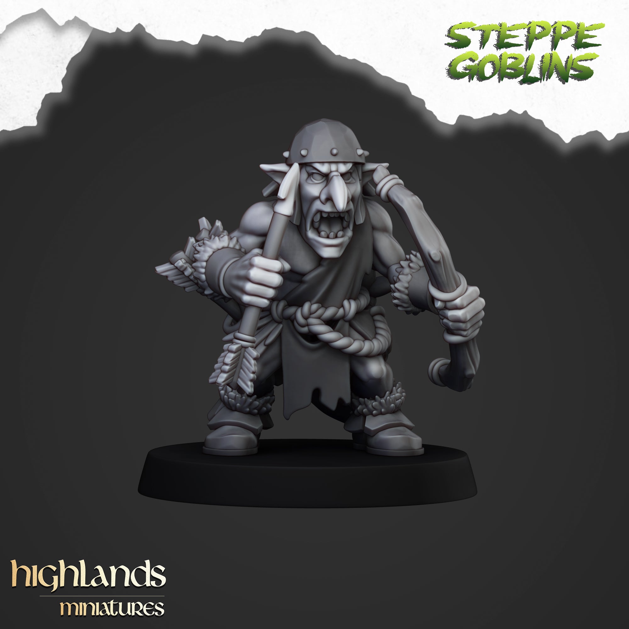 Steppe Goblin Archers (x10) - Orc & Goblin Tribes | Highlands Miniatures