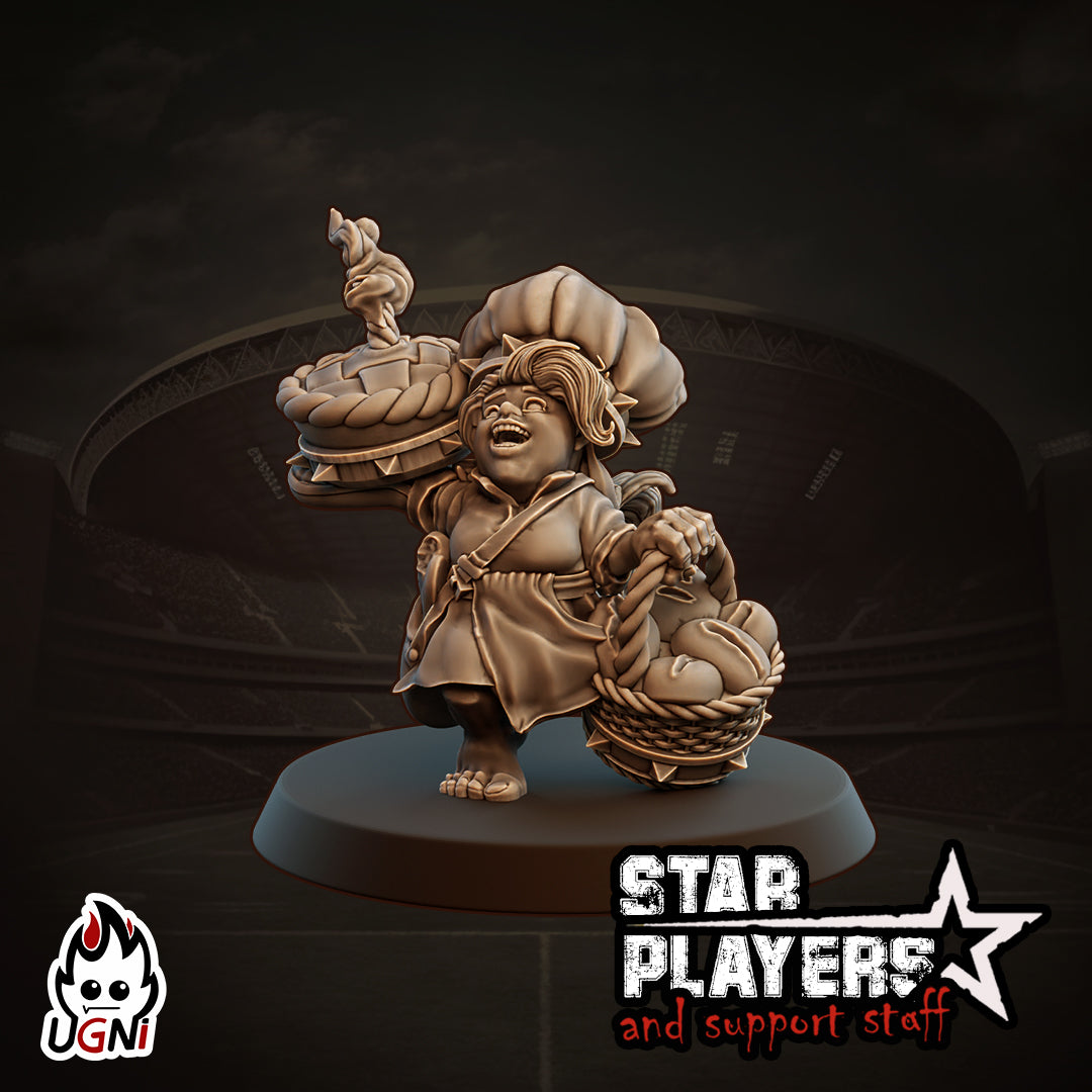 Sindia Pie - Halfling Star Player - Fantasy Football - Ugni Miniatures