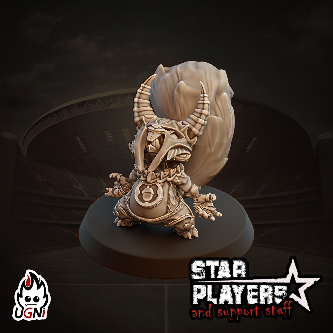 Bloodthirsty Squirrel - Star Player - Fantasy Football - Ugni Miniatures