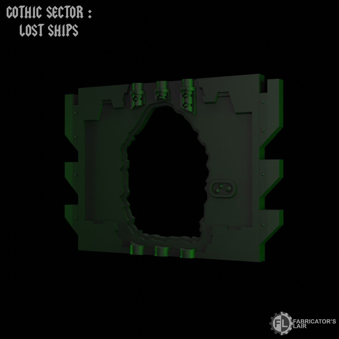 Gothic Sector: Tombship Advanced Walls