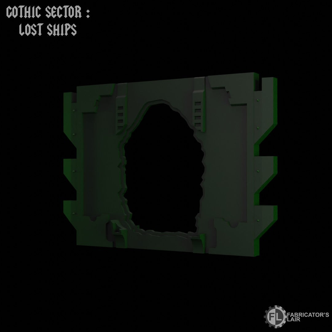 Gothic Sector: Tombship Advanced Walls