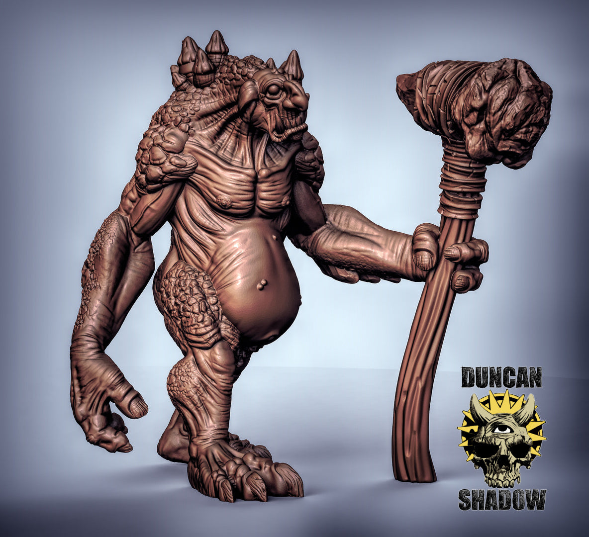 Riesiger Troll-Titan | Duncan Shadow | Kompatibel mit Dungeons &amp; Dragons und Pathfinder