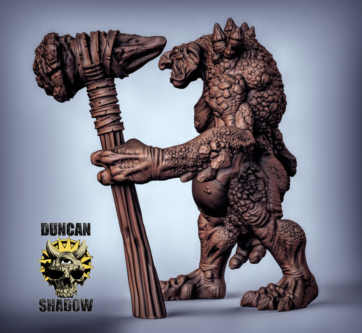 Giant Troll Titan | Duncan Shadow | Compatible with Dungeons & Dragons and Pathfinder