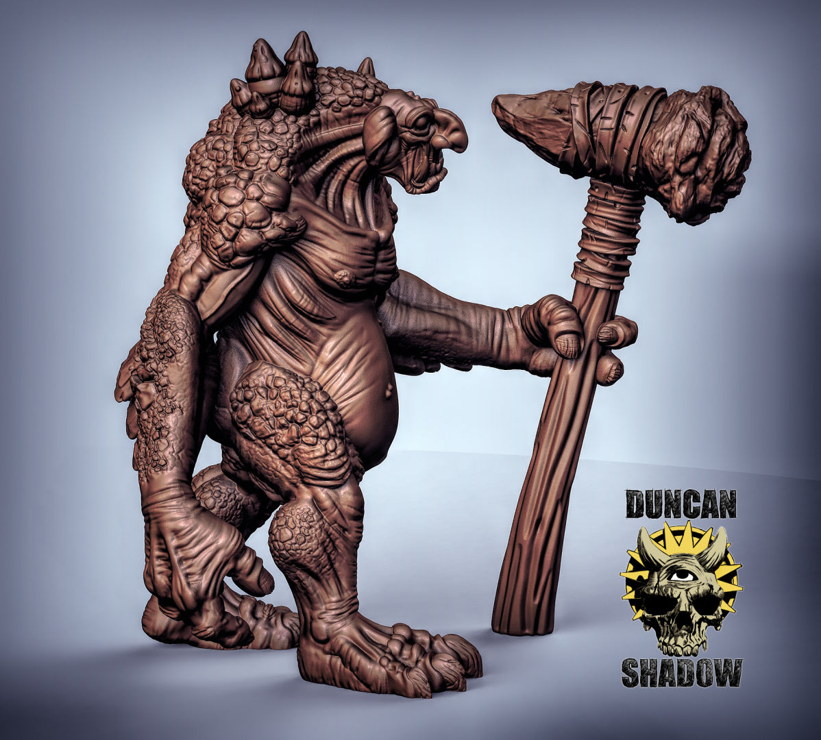 Riesiger Troll-Titan | Duncan Shadow | Kompatibel mit Dungeons &amp; Dragons und Pathfinder