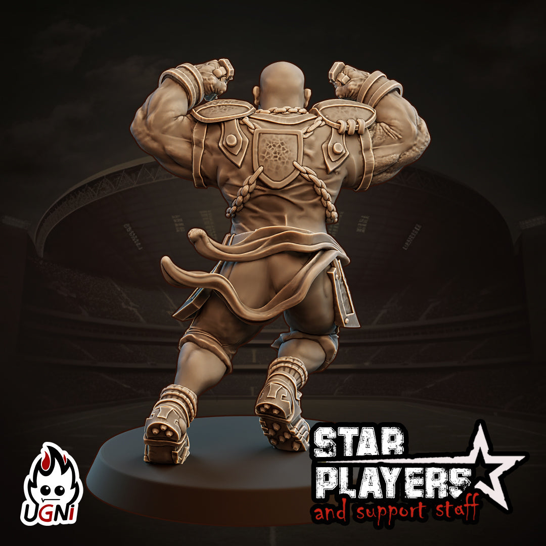 Zog - Jugador estrella humano - Fantasy Football - Miniaturas Ugni