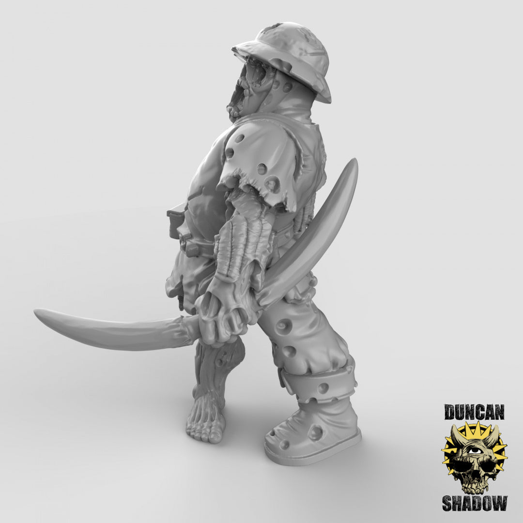 Zombie Human Town Guard With Bows | Duncan Shadow | Compatible with Dungeons & Dragons and Pathfinder