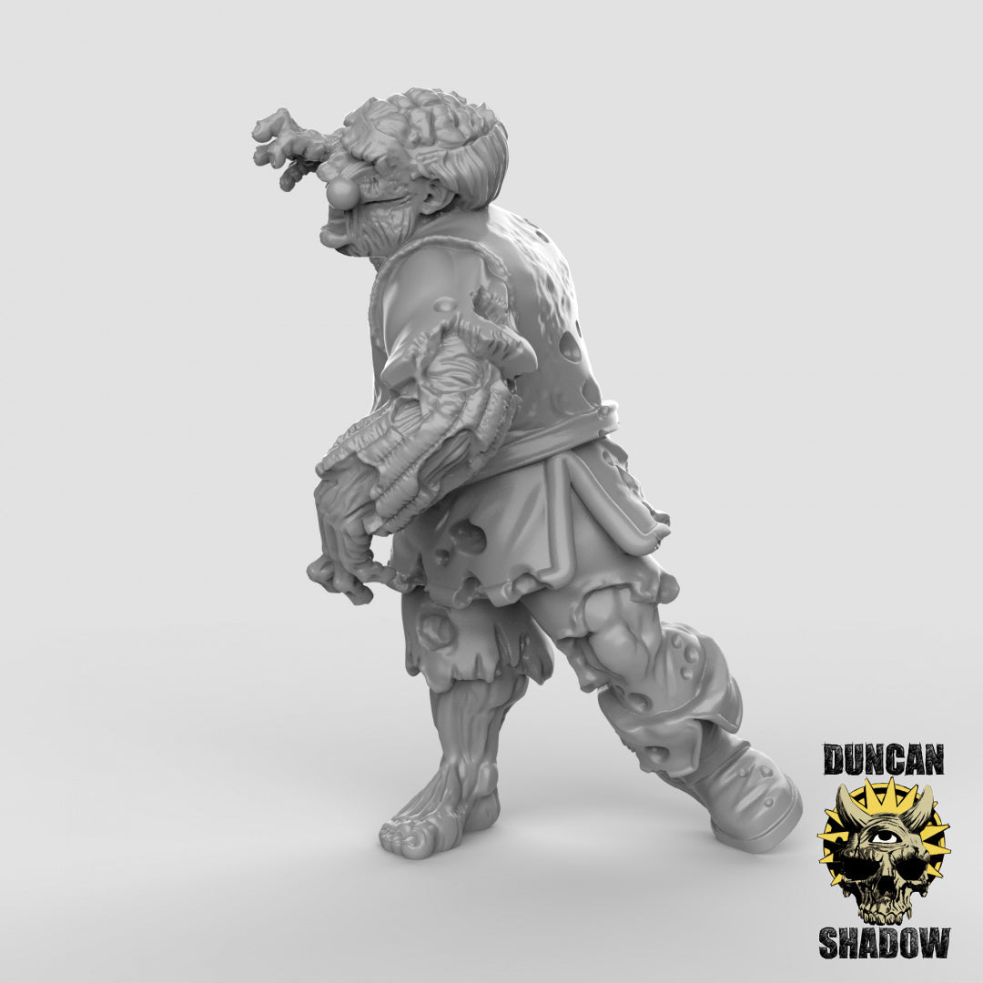 Zombie Human Town Guard, mehrteiliges Set | Duncan Shadow | Kompatibel mit Dungeons &amp; Dragons und Pathfinder