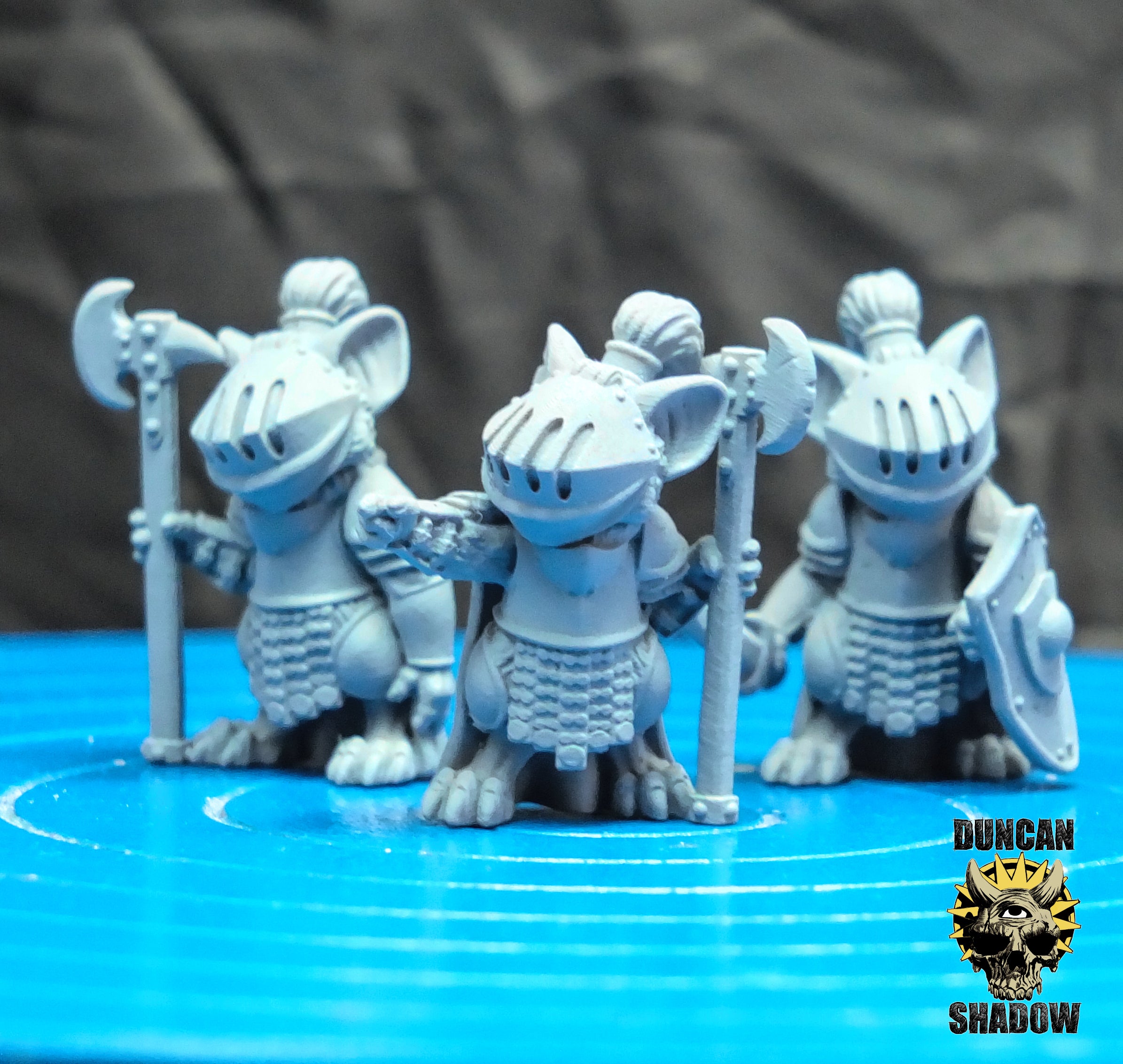 Mousle Folk Knights | Duncan Shadow | Compatible with Dungeons & Dragons and Pathfinder