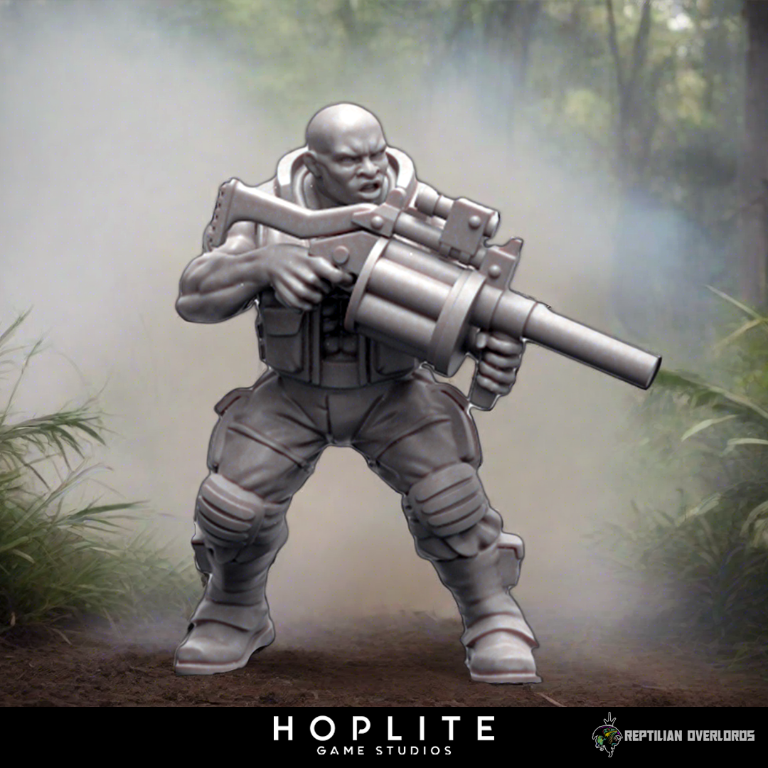 Spacenam: Grenade Launcher | Reptilian Overlords | 28mm
