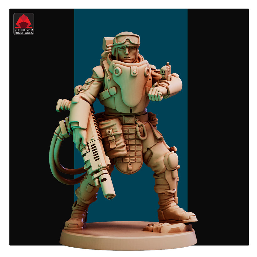 Desert Hawks Janitscharen | Red Pilgrim Miniatures | 32 mm