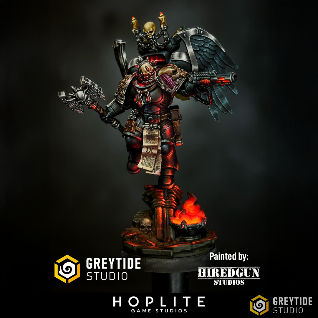 Hero Pack - Crimson Lords | Grey Tide Studio | Conversion Parts & Bits