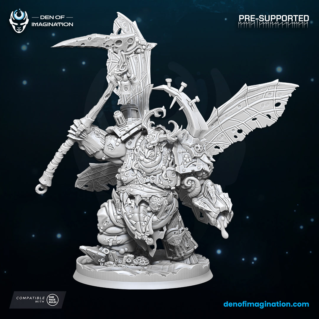 Plague Father Herald of Morbeth - Wild Mesh - Legions of Chaos