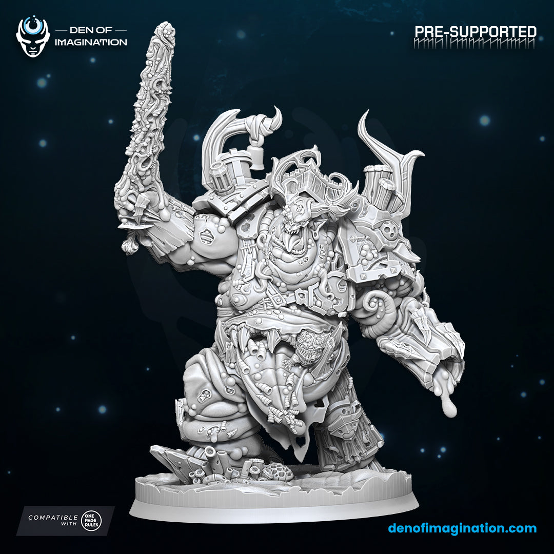Plague Father Herald of Morbeth - Wild Mesh - Legions of Chaos
