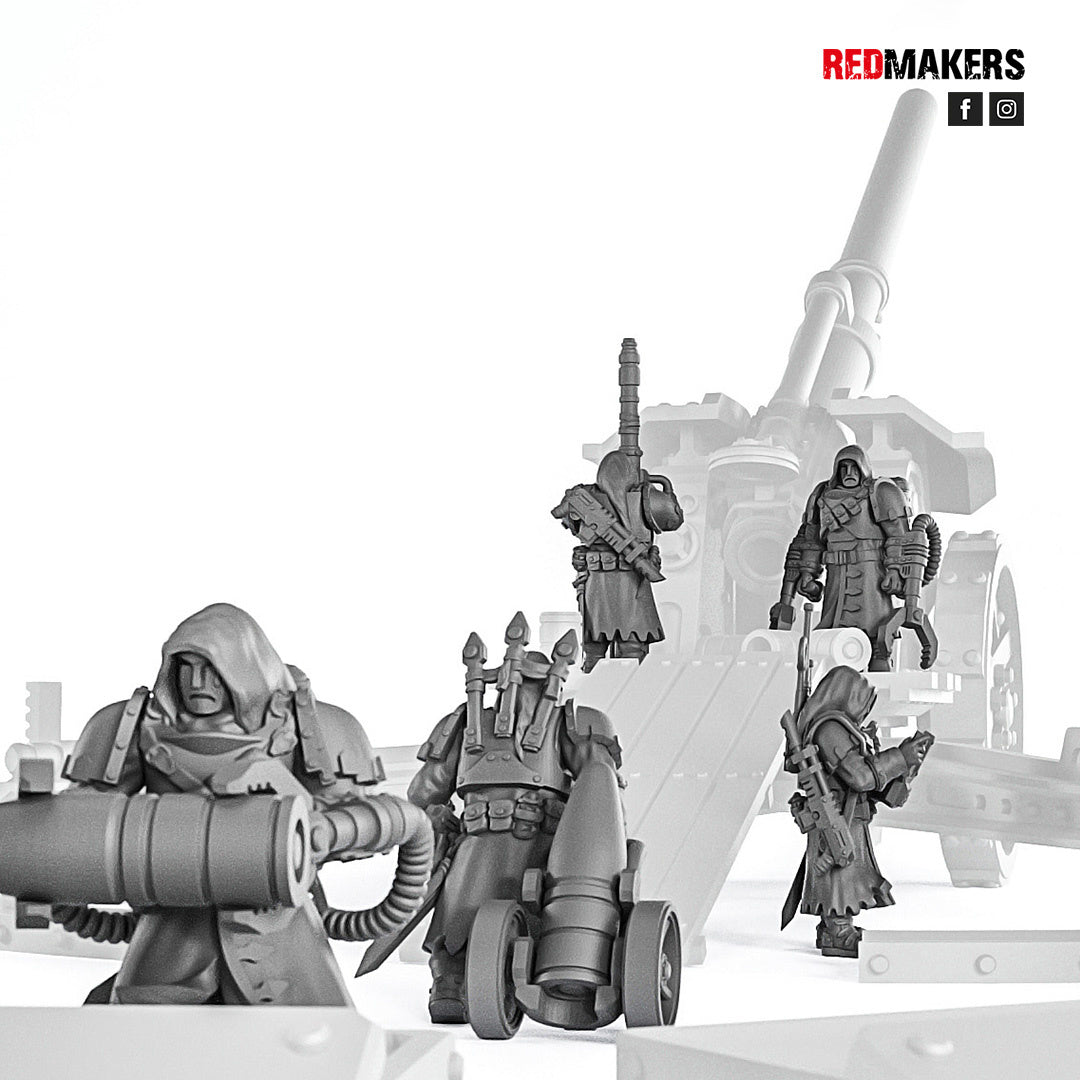 Fanáticos jenízaros - Tripulación de artillería | Guardia Imperial | Redmakers