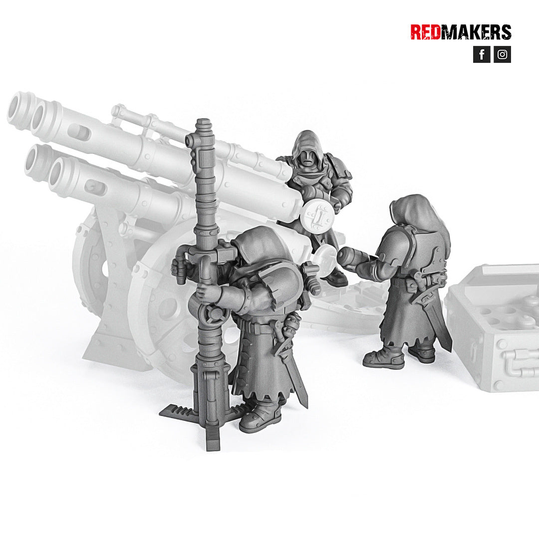 Janissary Zealots - Artillery Crew  | Imperial Guard | Redmakers