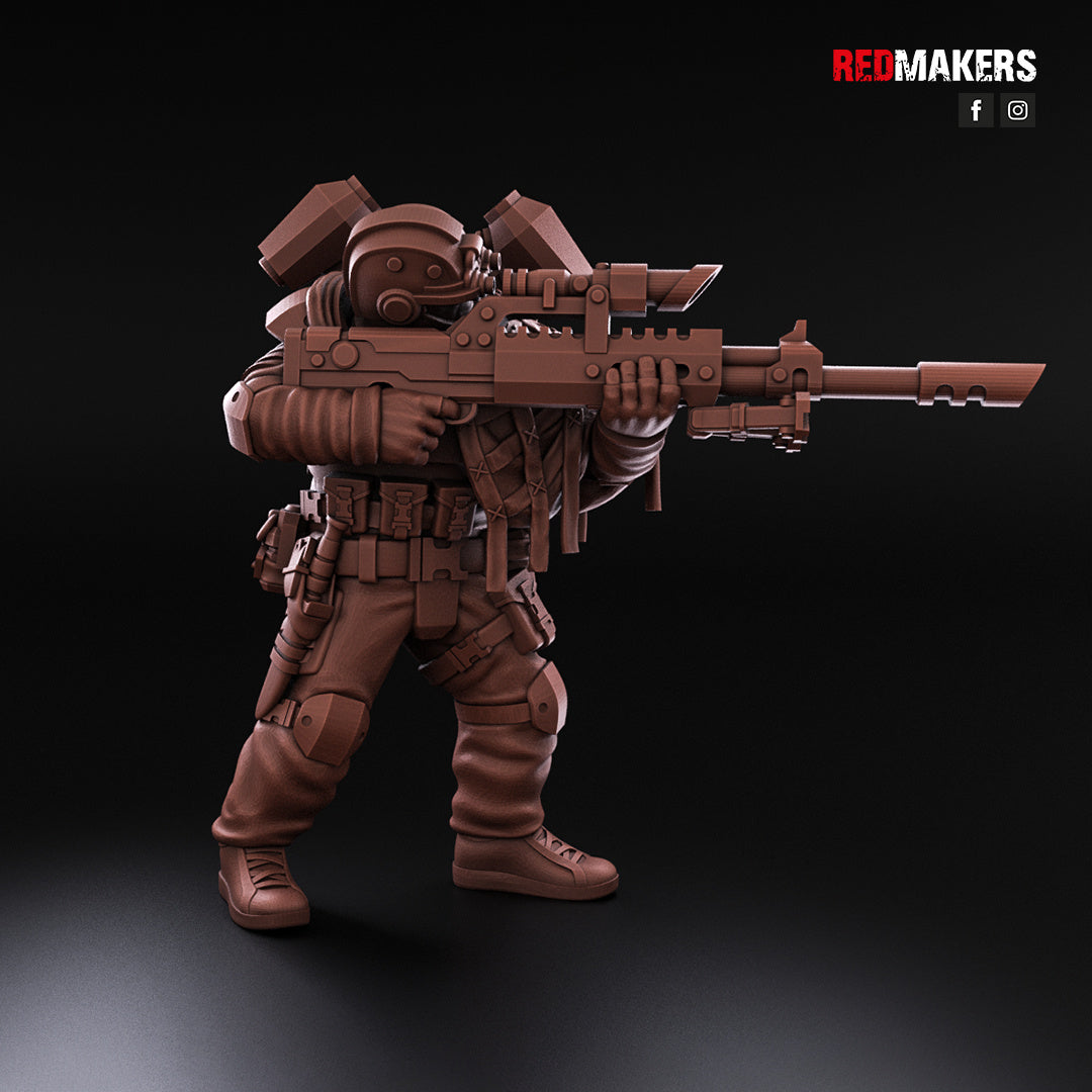 Airborne Drop Division - Snipers | Imperial Guard | Redmakers