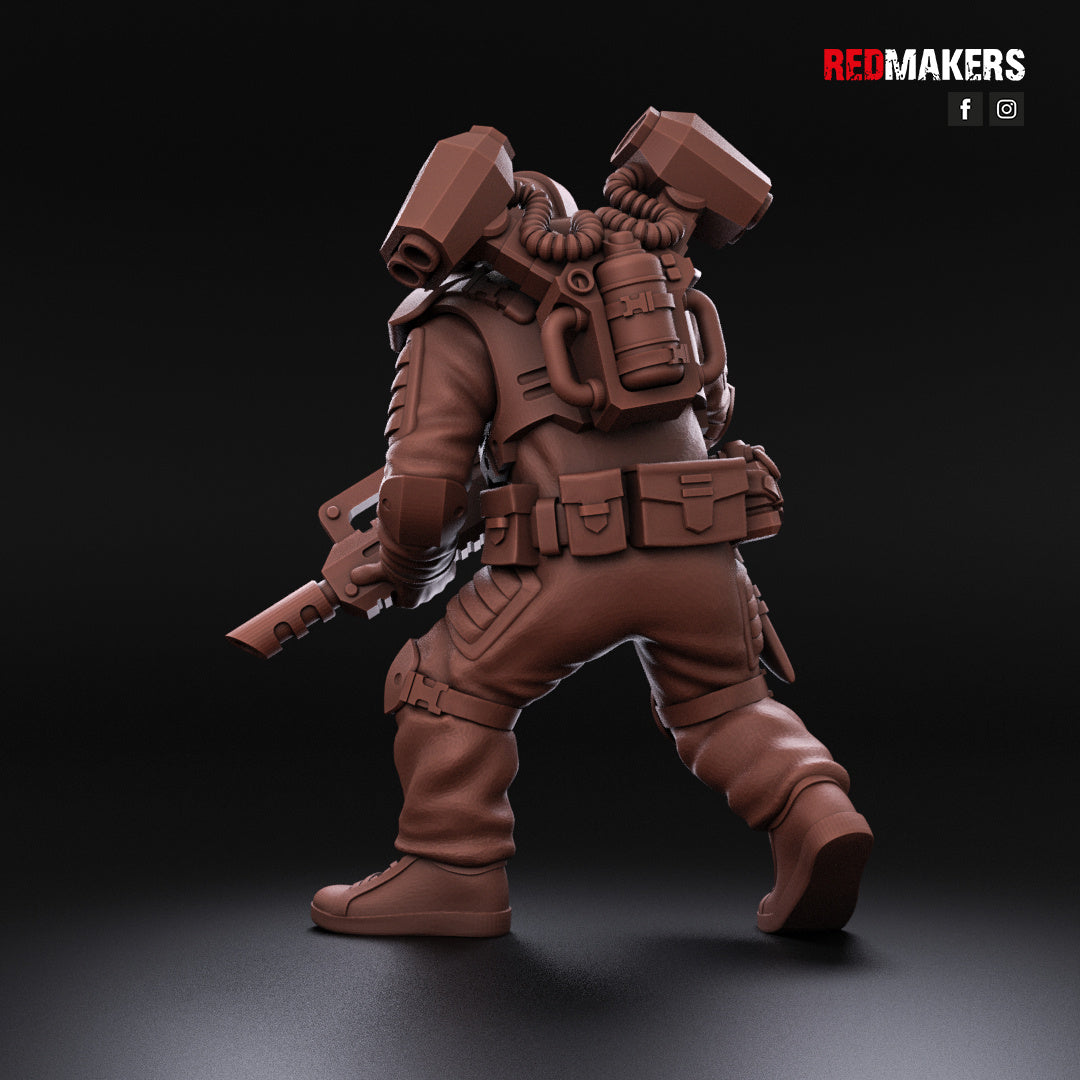 Airborne Drop Division - Infantry Squad | Imperial Guard | Redmakers