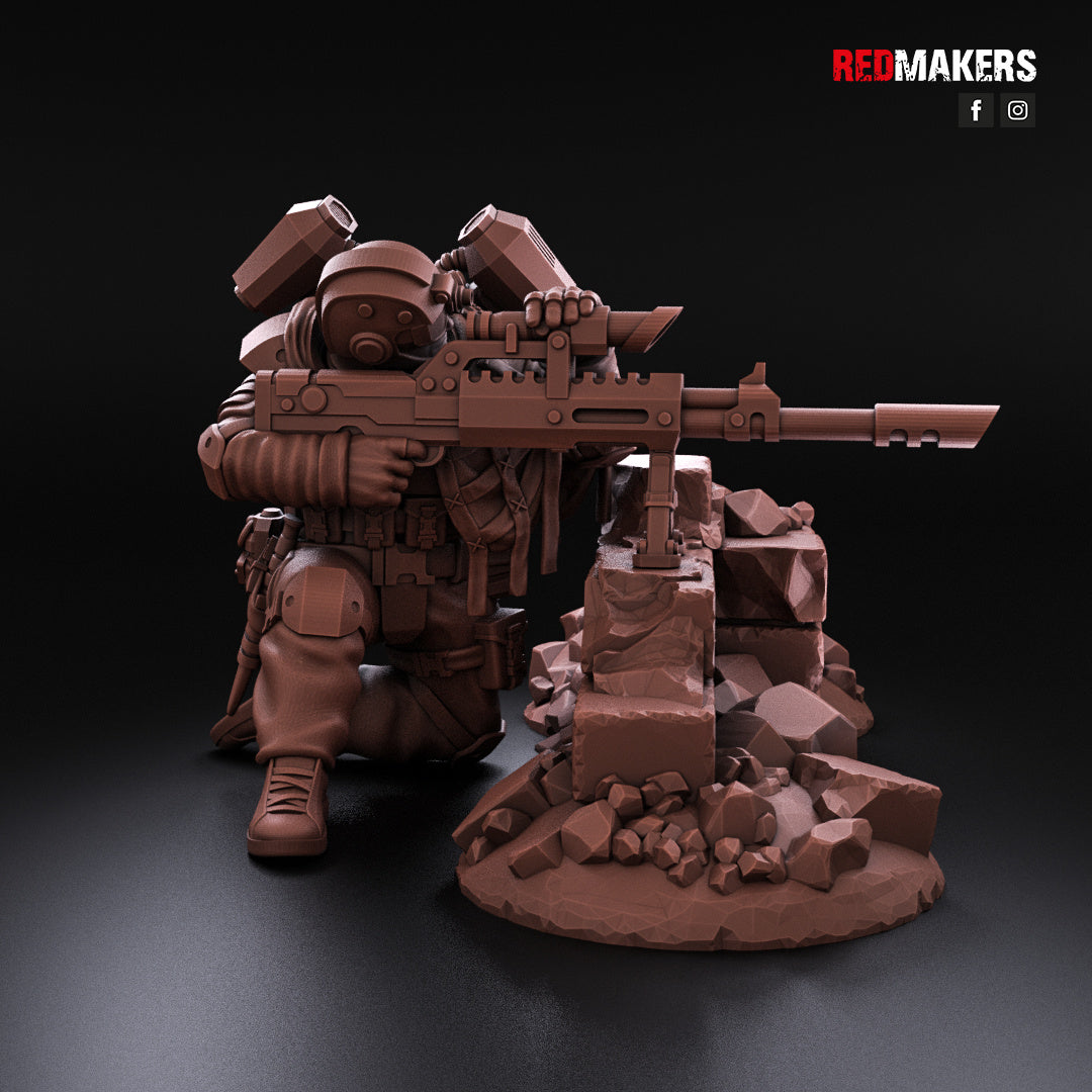 Airborne Drop Division - Snipers | Imperial Guard | Redmakers