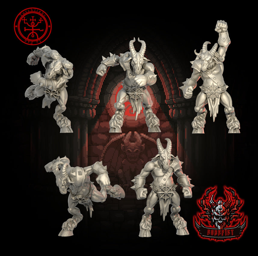 The Gorefist - Chaos Fantasy Football Team - 16 Players - Torchlight Models
