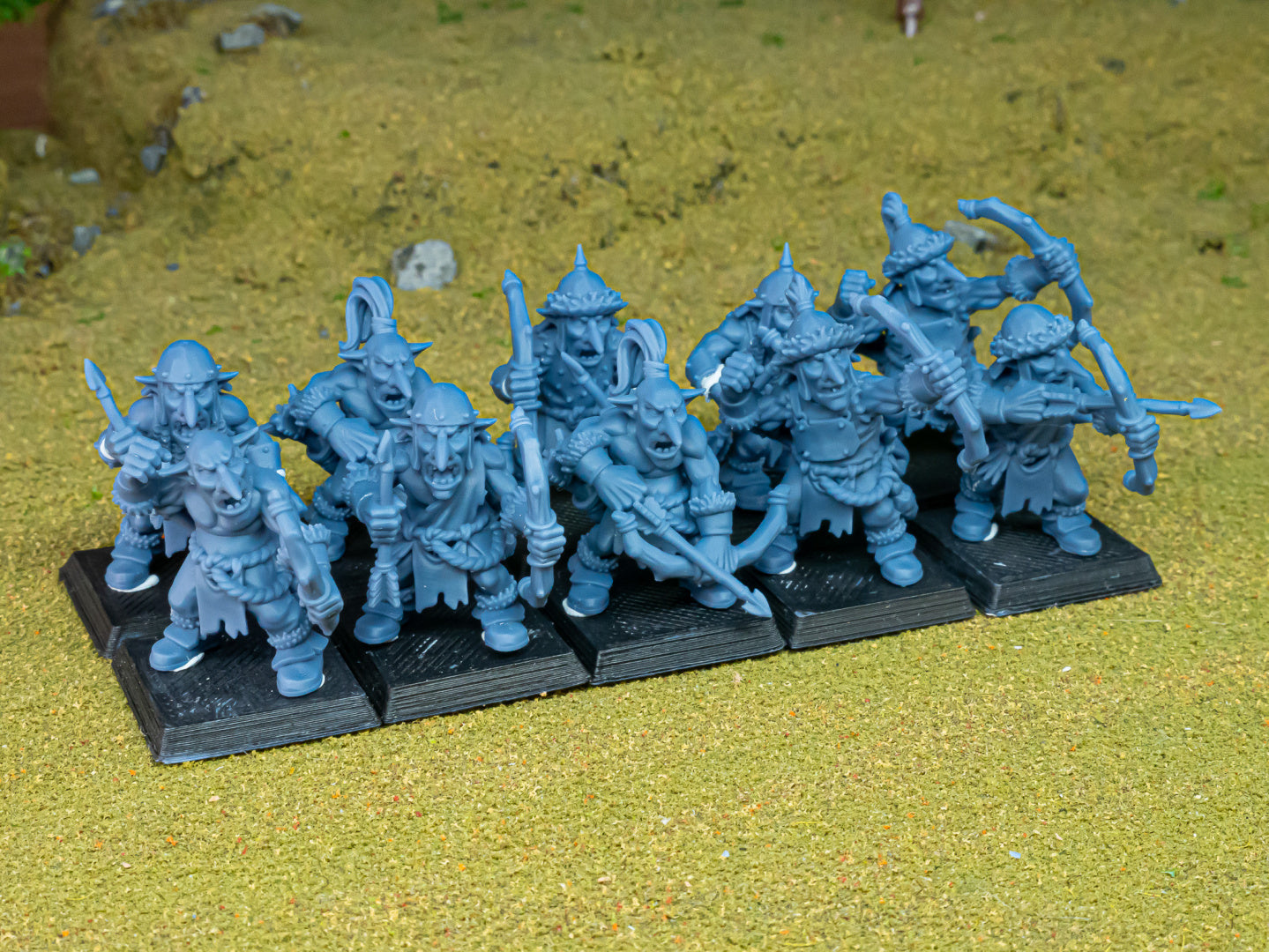 Steppe Goblin Archers (x10) - Orc & Goblin Tribes | Highlands Miniatures