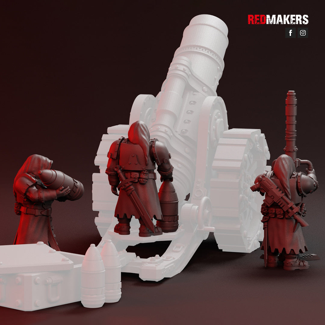 Janissary Zealots - Artillery Crew  | Imperial Guard | Redmakers