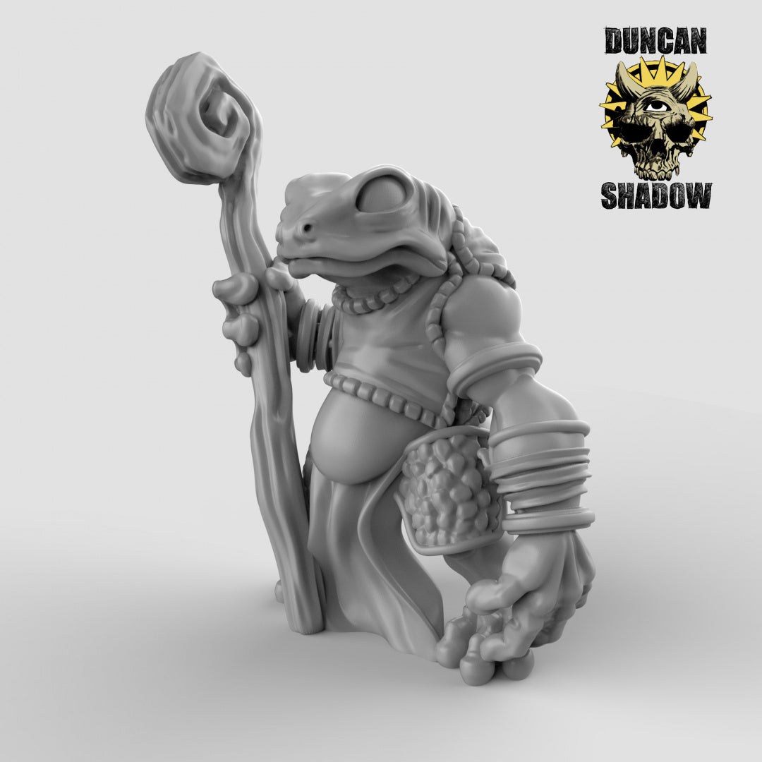 Boggard Sorcerers | Duncan Shadow | Compatible with Dungeons & Dragons and Pathfinder