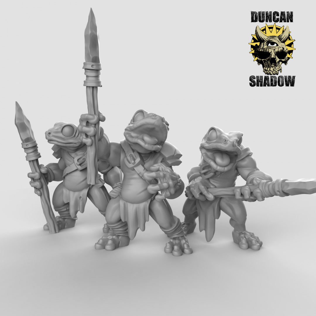 Boggards con lanzas | Sombra de Duncan | Compatible con Dragones y Mazmorras y Pathfinder