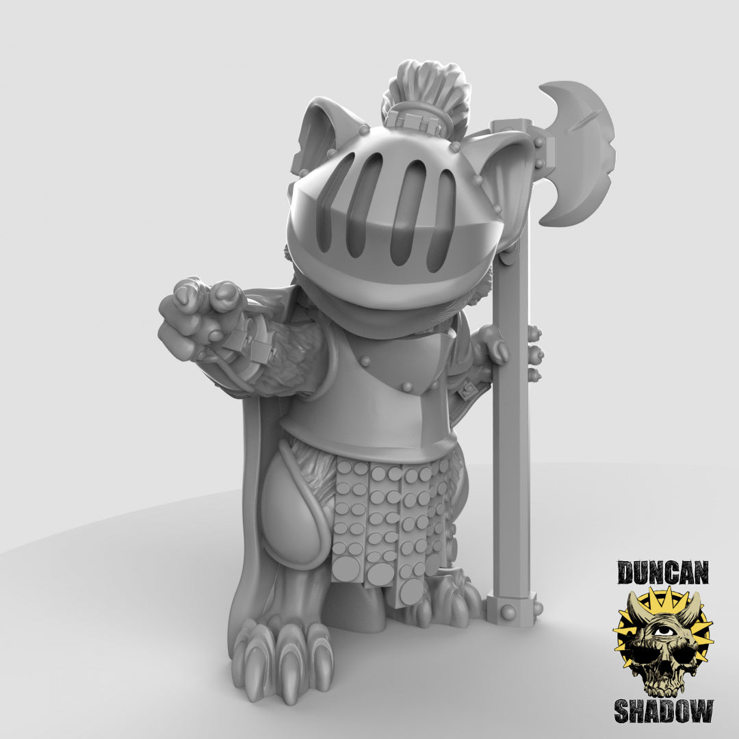 Mousle Folk Knights | Duncan Shadow | Compatible with Dungeons & Dragons and Pathfinder