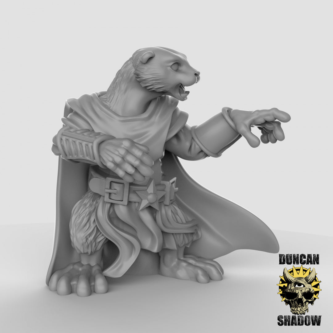 Otter Spellcasters | Duncan Shadow | Compatible with Dungeons & Dragons and Pathfinder