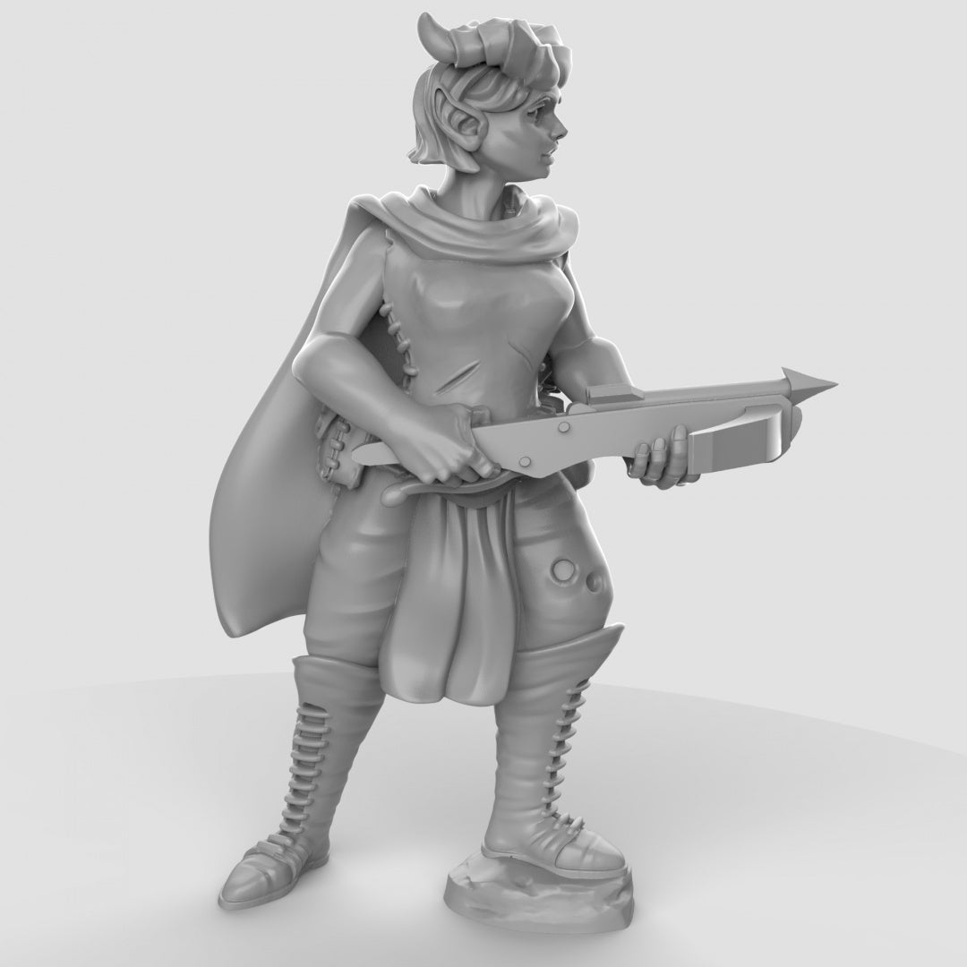 Tieflings With Crossbows | Duncan Shadow | Compatible with Dungeons & Dragons and Pathfinder
