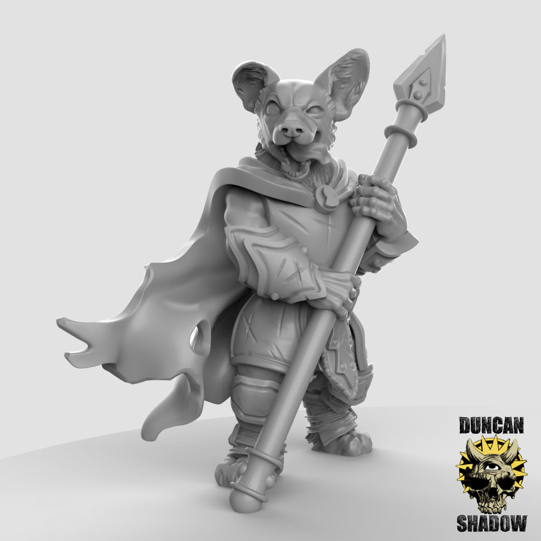 Corgi Fighters With Spears | Duncan Shadow | Compatible with Dungeons & Dragons and Pathfinder